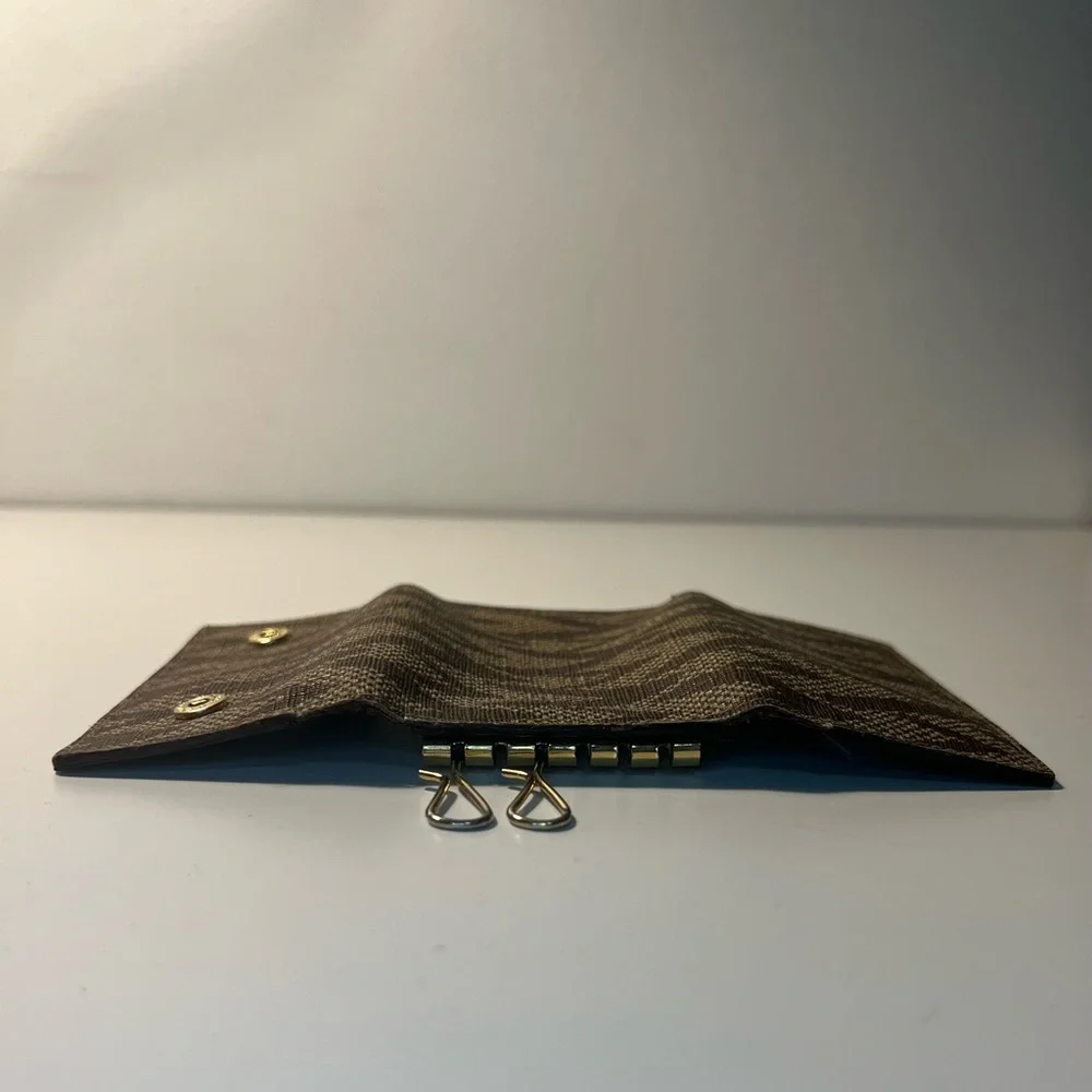 Valentino Garavani Vintage Monogram Logo Key Ring Holder Wallet